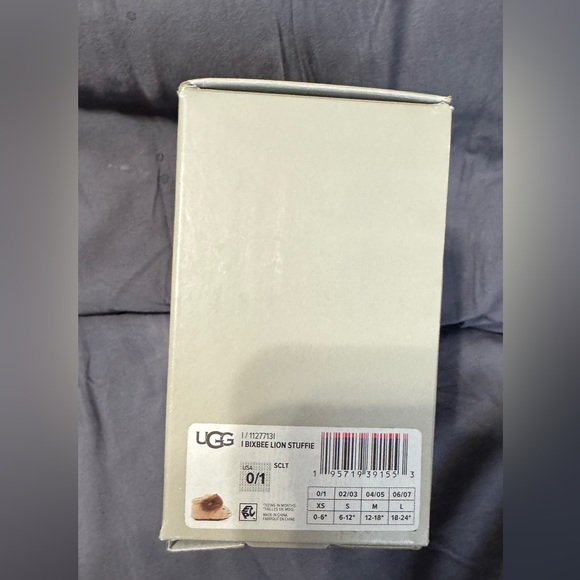 Ugg Bixbee Lion Stuffie Baby Booties - Picture 3 of 6